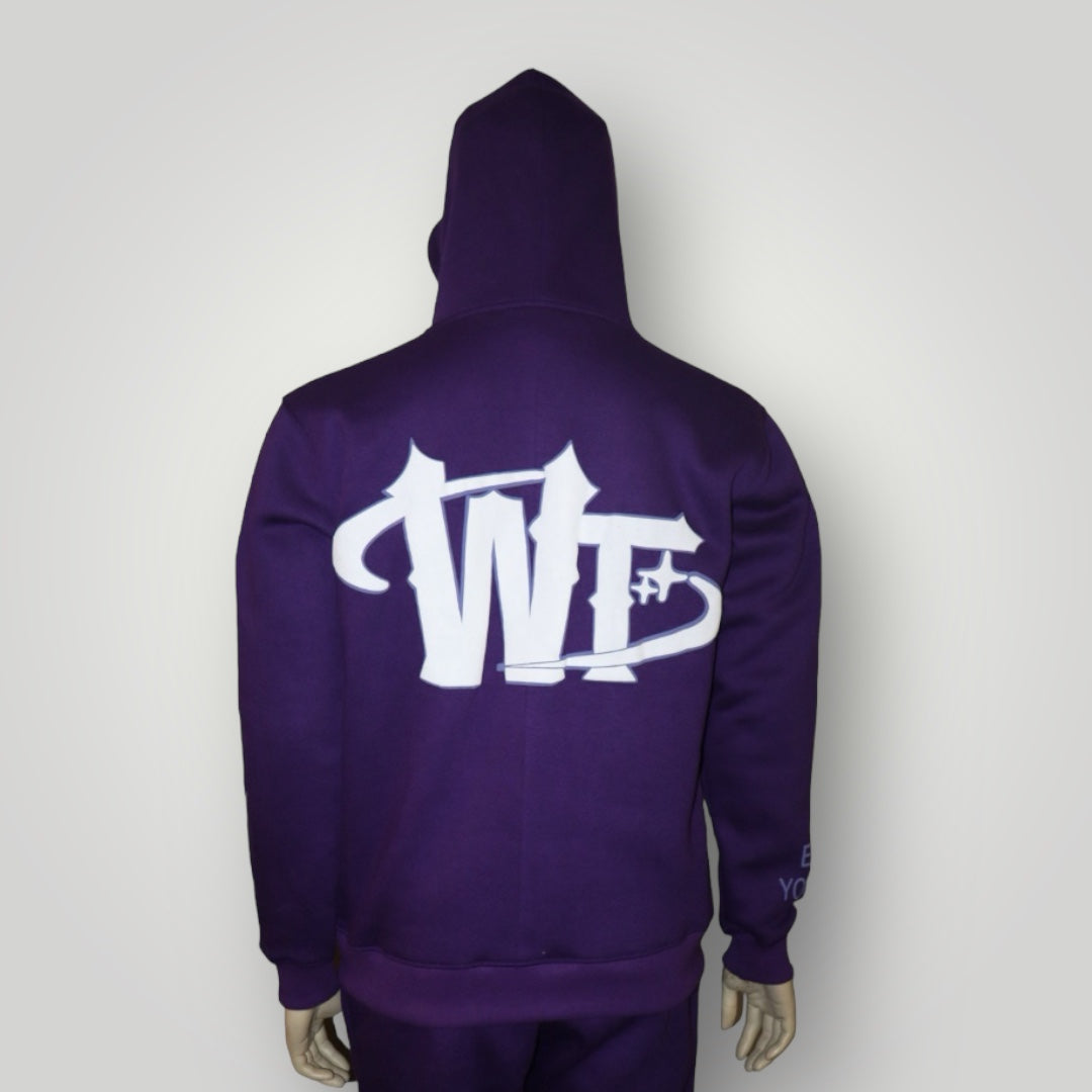 Wise Thoughts 3D Puff  Zip Up