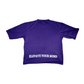 Violet Mist “Wise Thoughts” Oversized Crop Tee