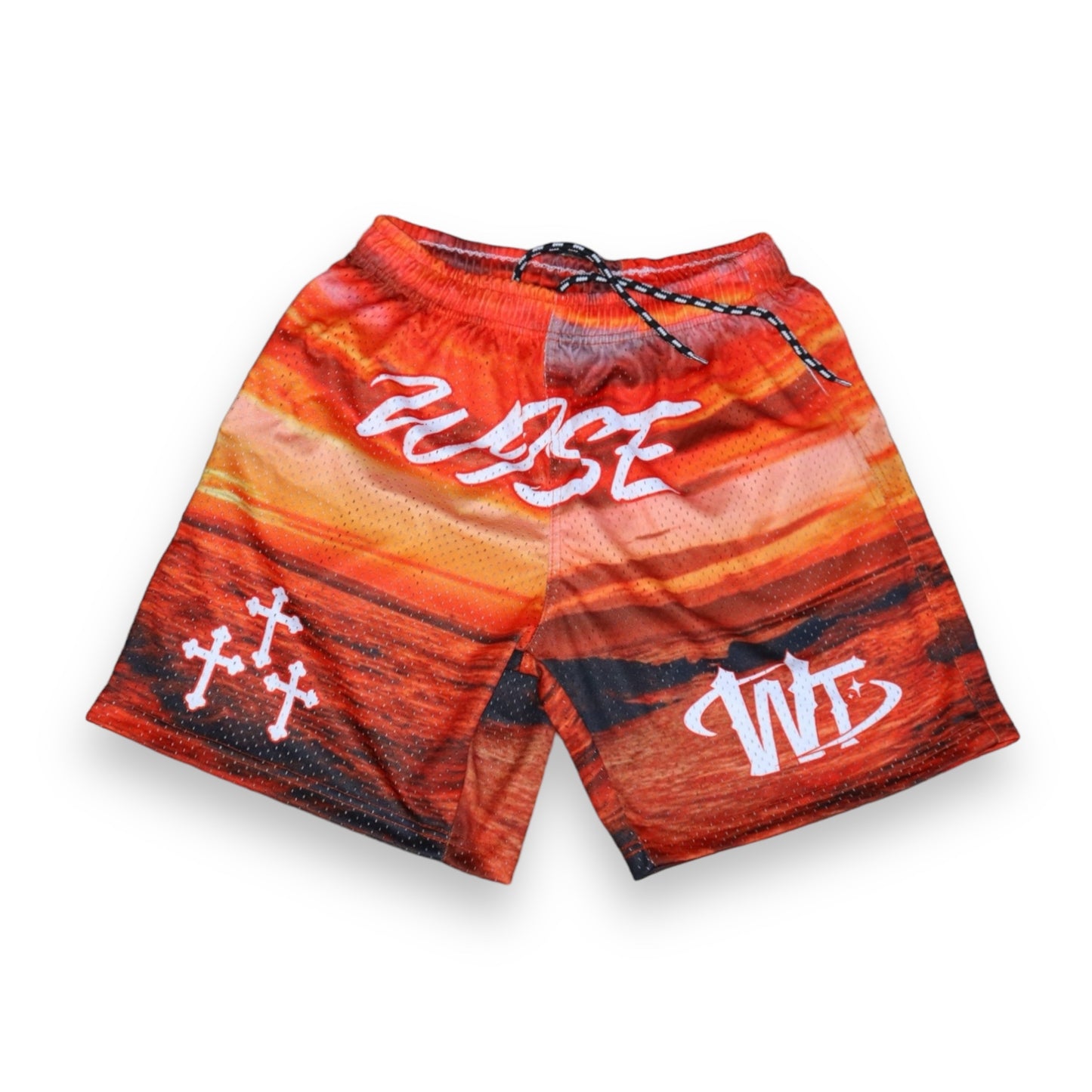 Sunset “Wise” Micro Mesh Shorts