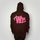 Wise Thoughts 3D Puff  Zip Up