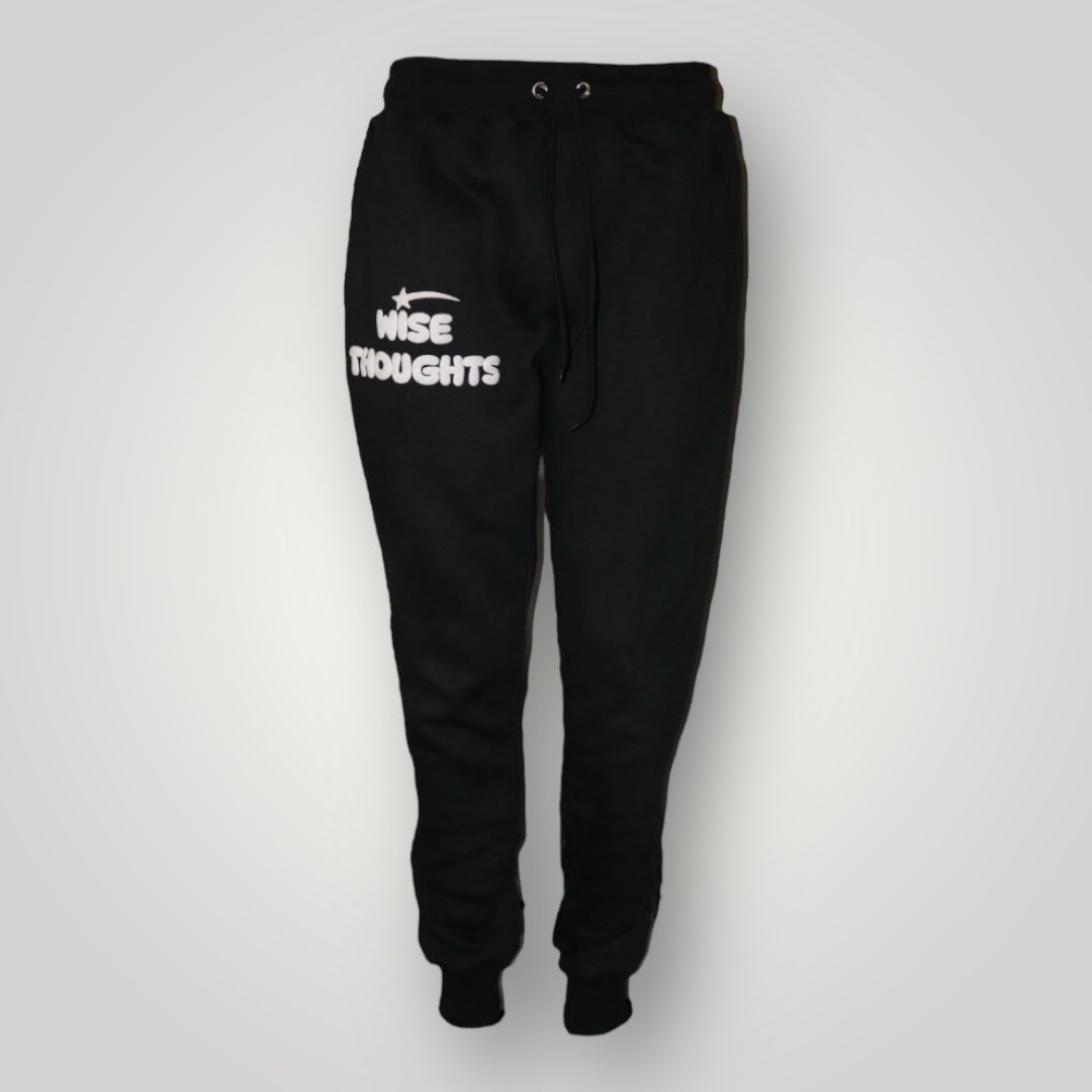 Wise Thoughts 3D Puff Side Sweats