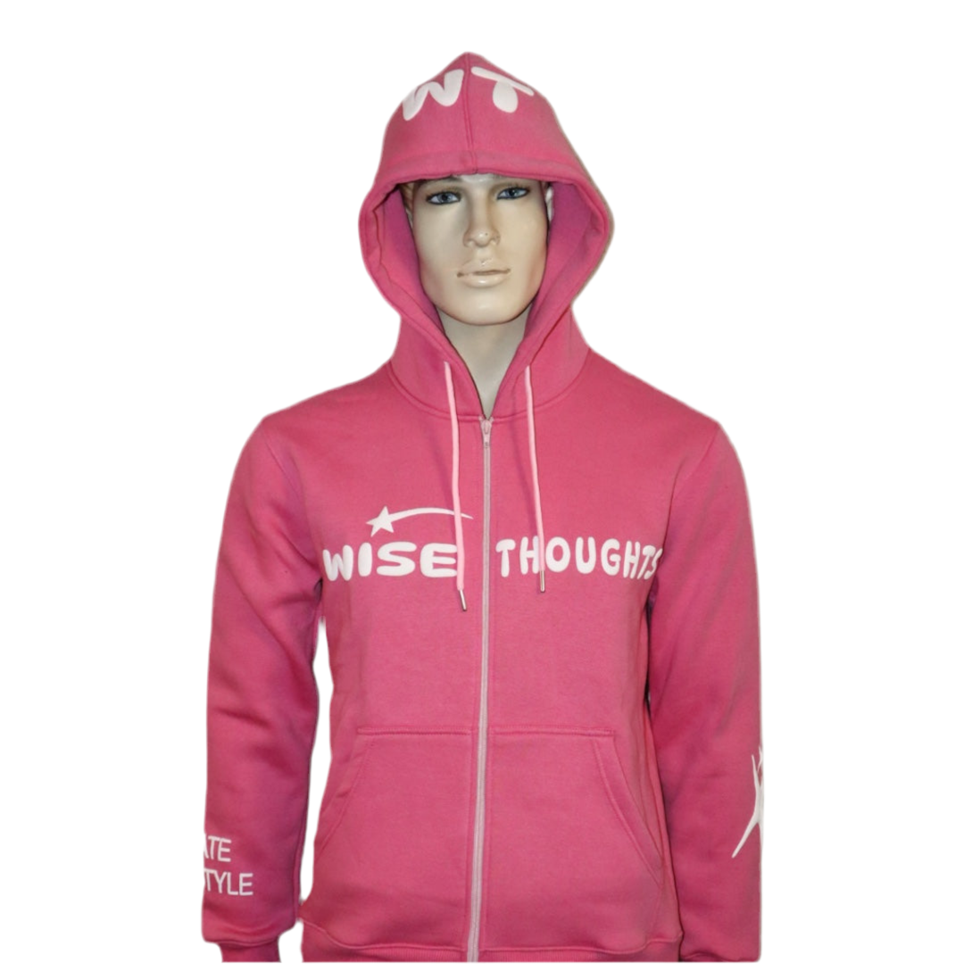 Wise Thoughts 3D Puff  Zip Up